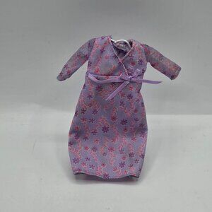 Barbie Doll Maternity Dress Happy Family Purple Floral Print